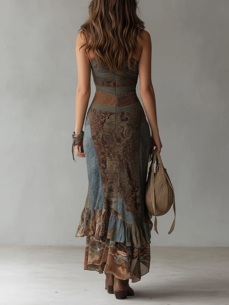 Zoraida | Vestido Asimétrico de un Hombro