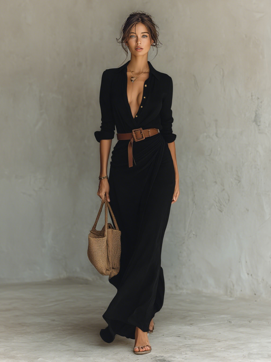 Iris | Vestido Maxi con Correa