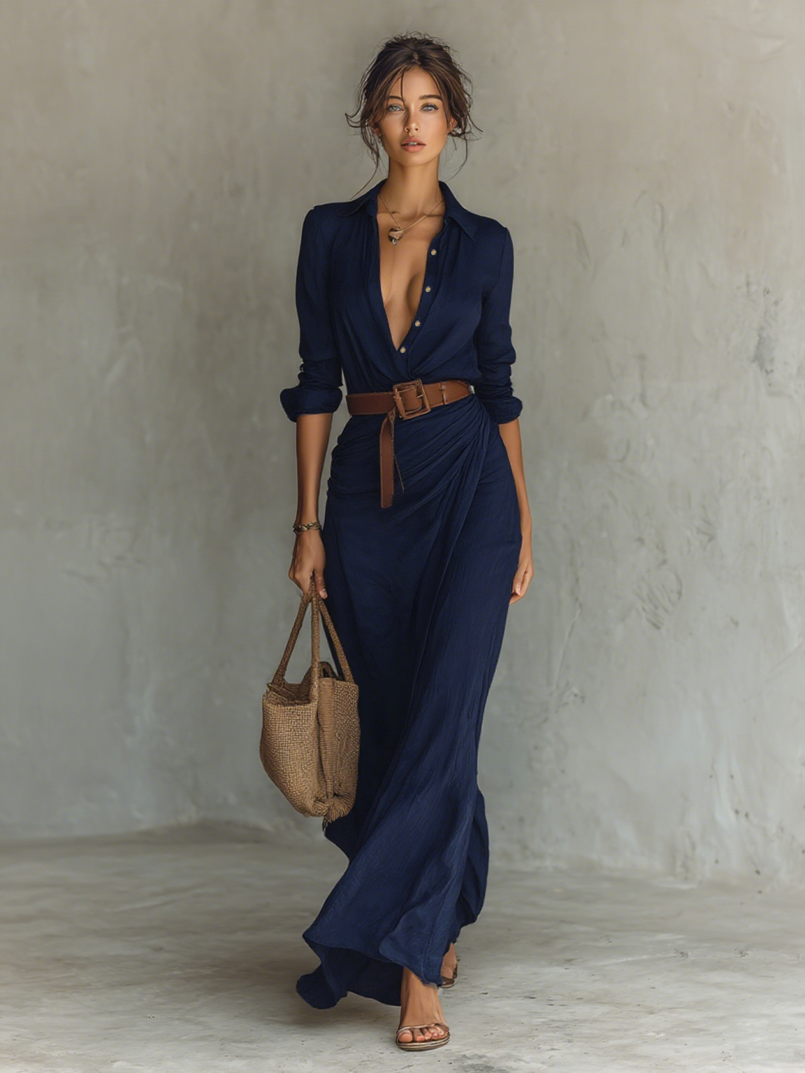 Iris | Vestido Maxi con Correa