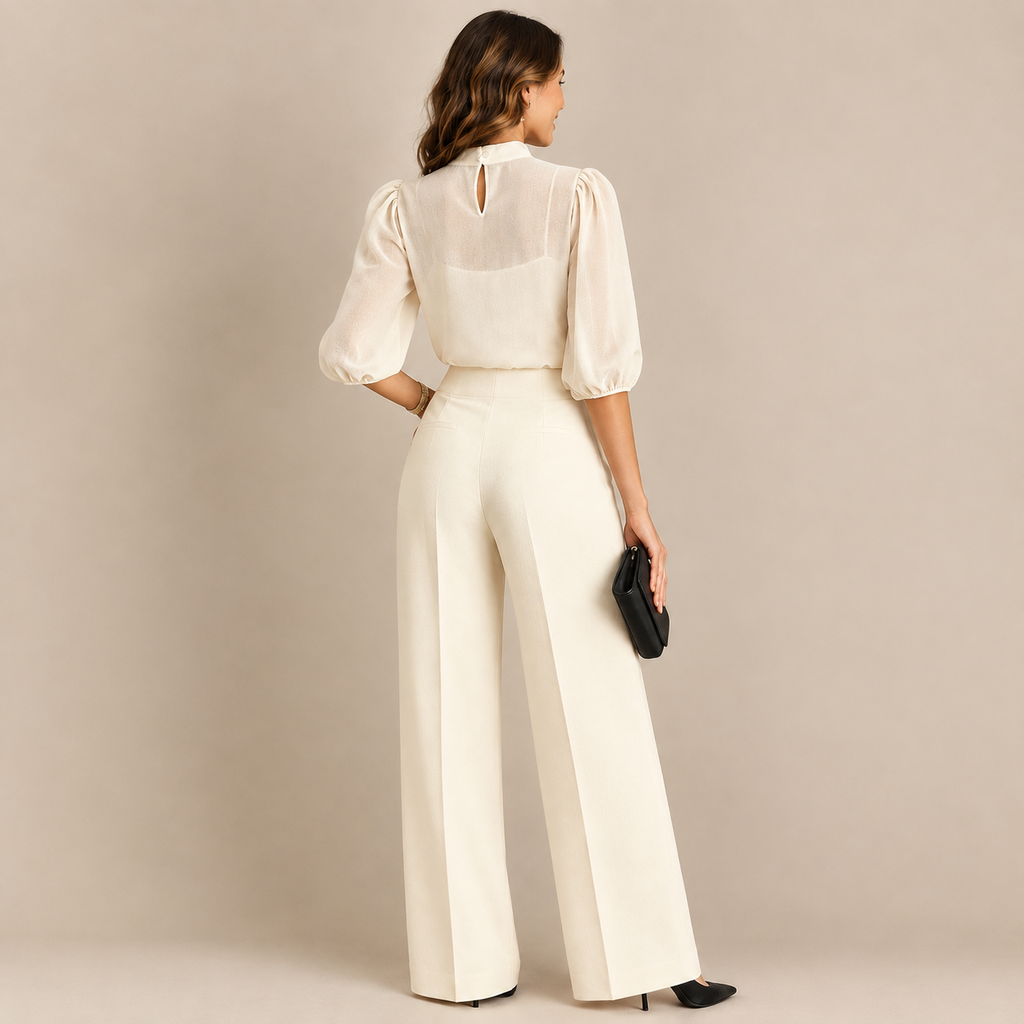 Nadie | Elegante Conjunto de Tres Piezas