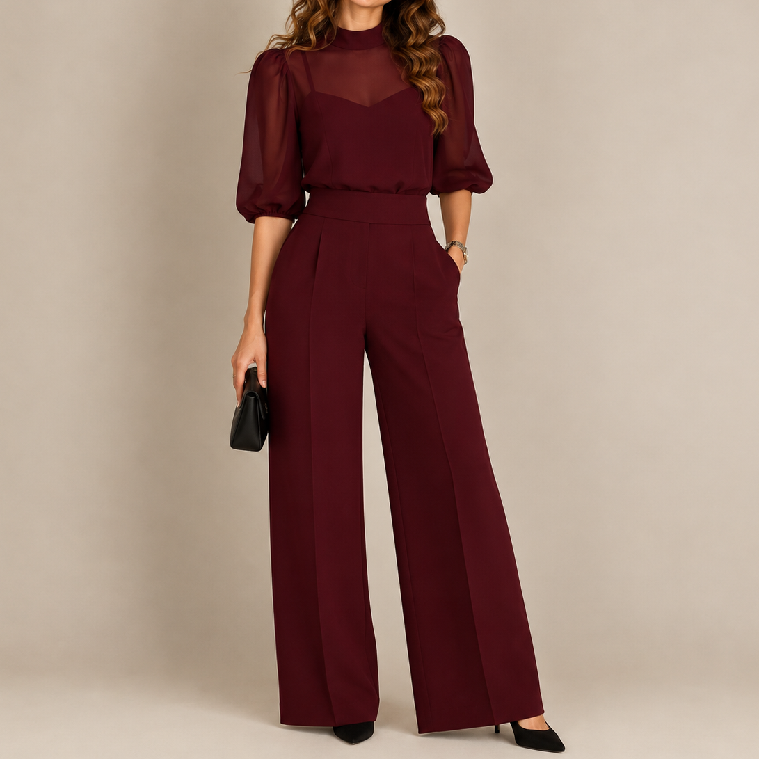 Nadie | Elegante Conjunto de Tres Piezas