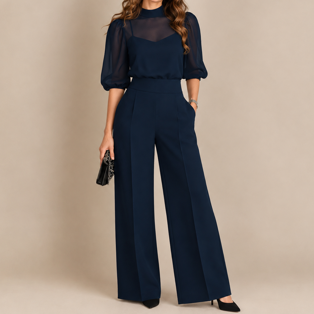 Nadie | Elegante Conjunto de Tres Piezas