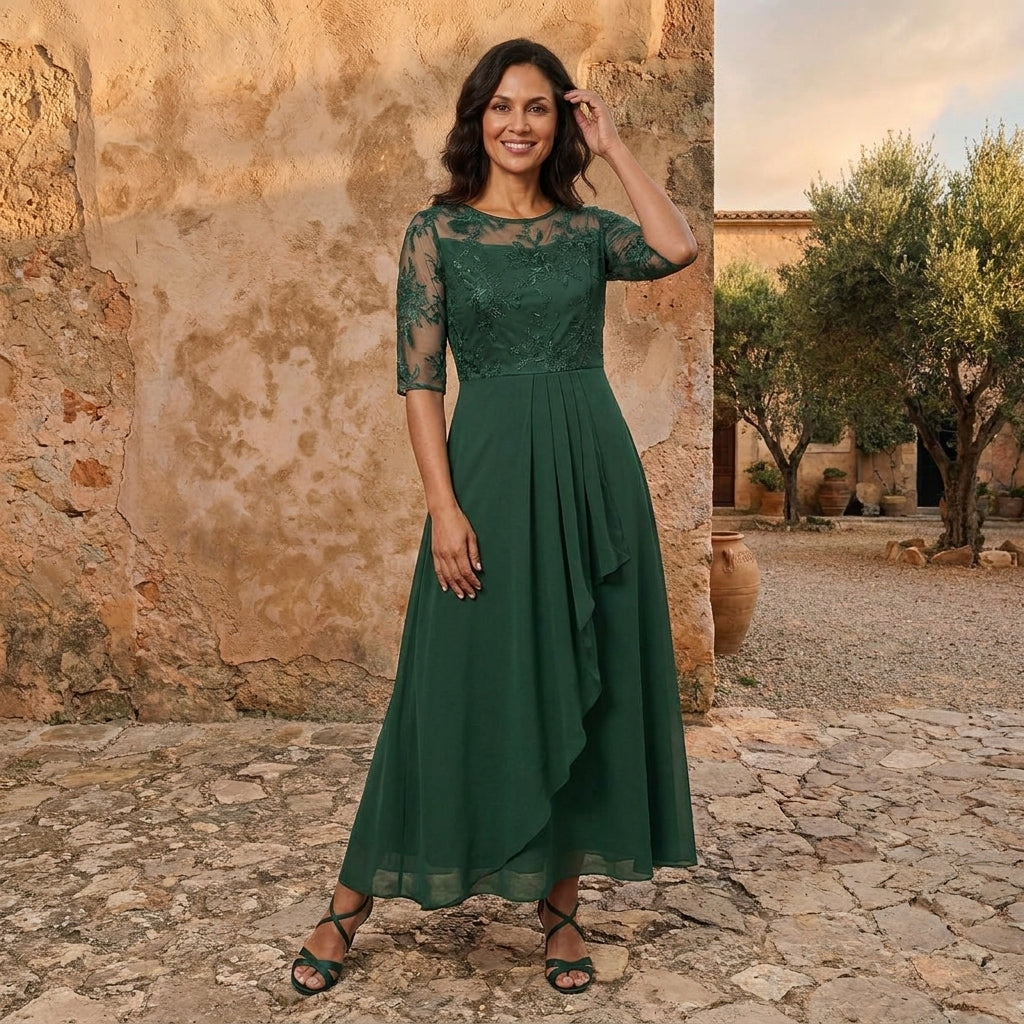 Luz | Vestido de Gasa Elegante