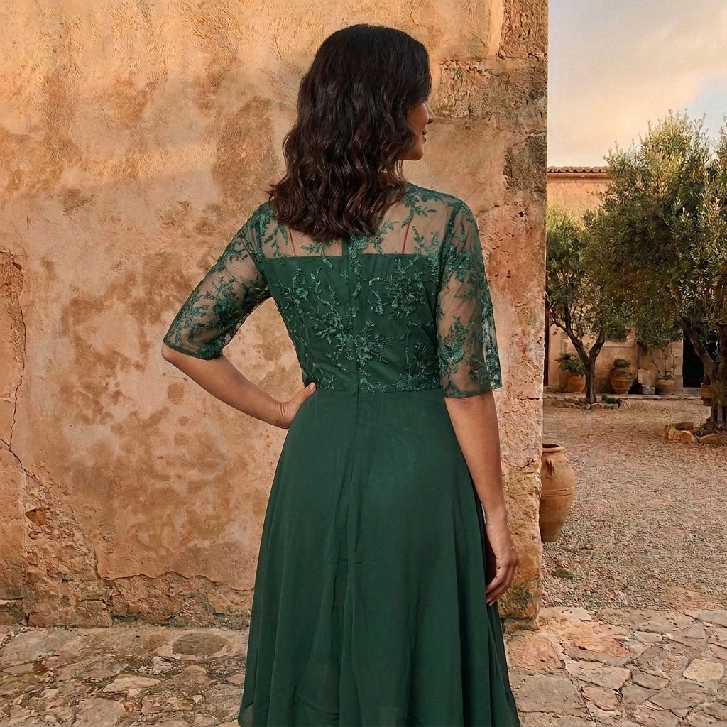Luz | Vestido de Gasa Elegante
