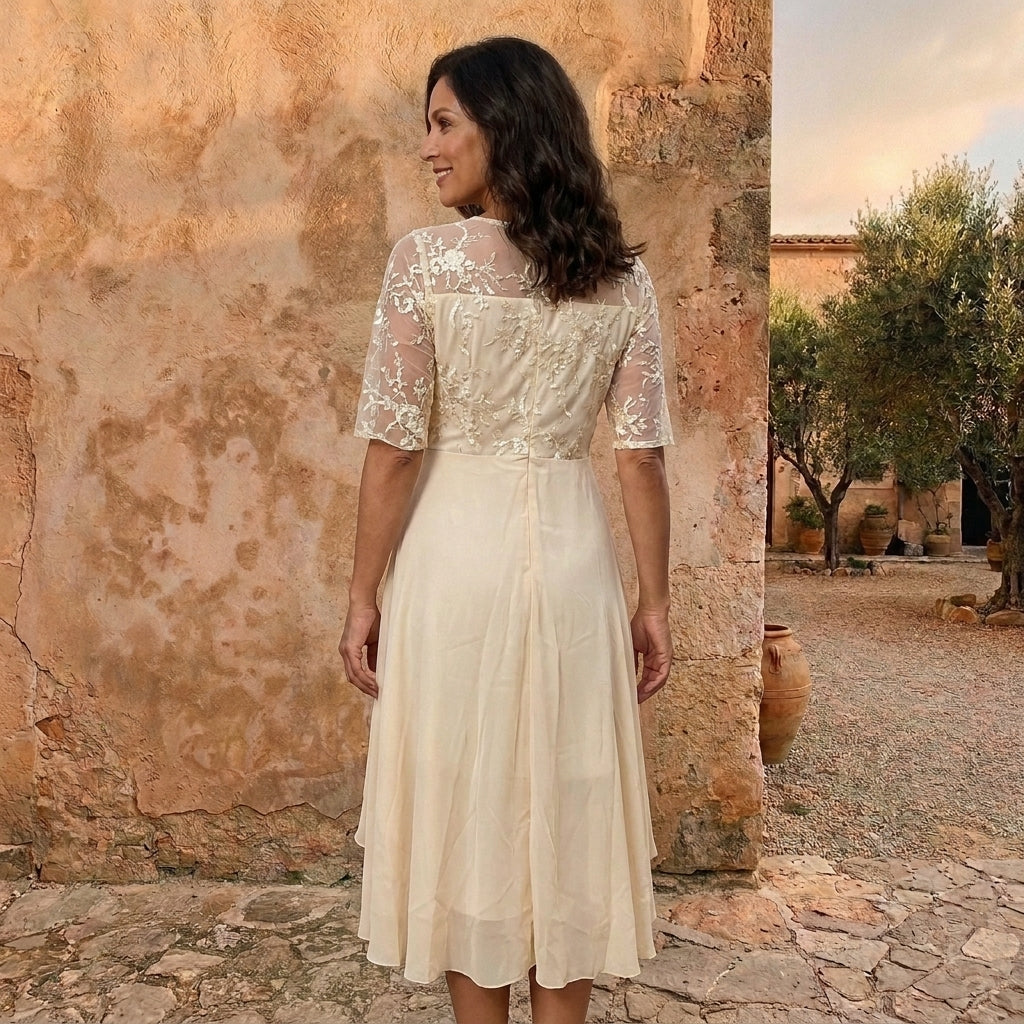 Luz | Vestido de Gasa Elegante