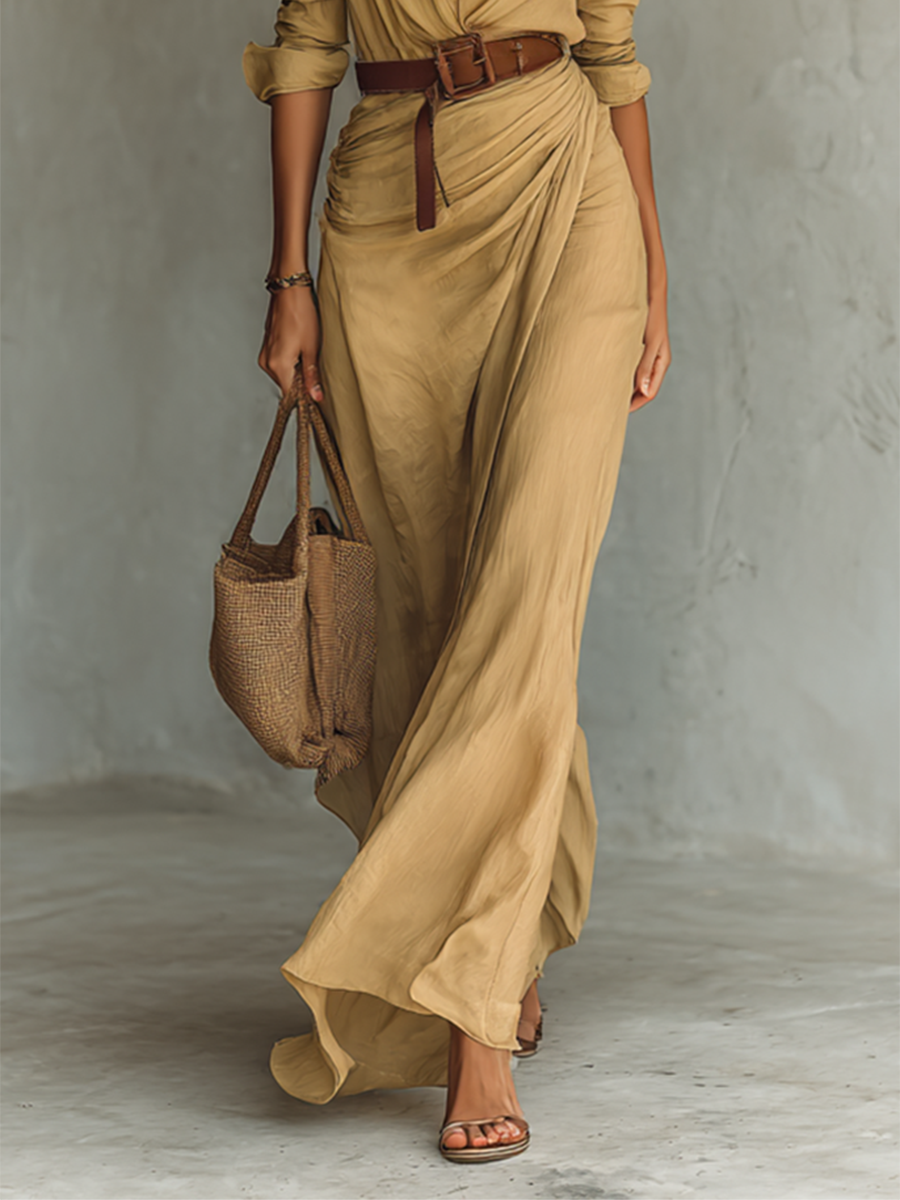 Iris | Vestido Maxi con Correa