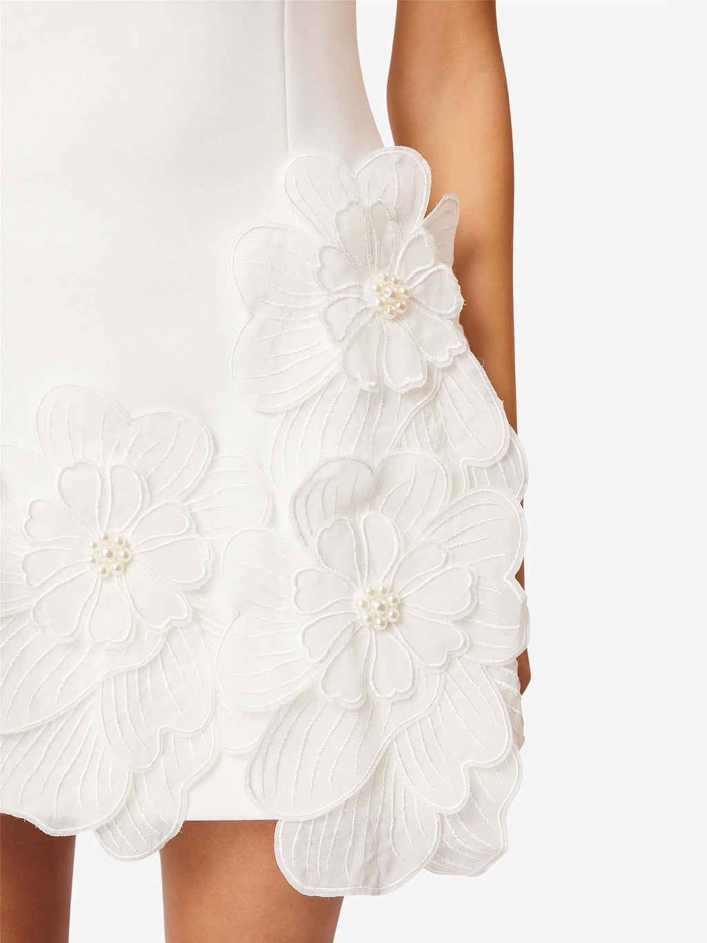 Daniela | Vestido Mini Elegante sin Mangas con Recorte