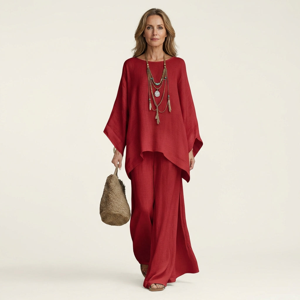 Majolie | Conjunto Bohemio de Lino